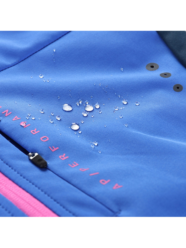 ALPINE PRO Dámská softshellová bunda s úpravou dwr ALPINE PRO UKEBA 2 dazzling blue