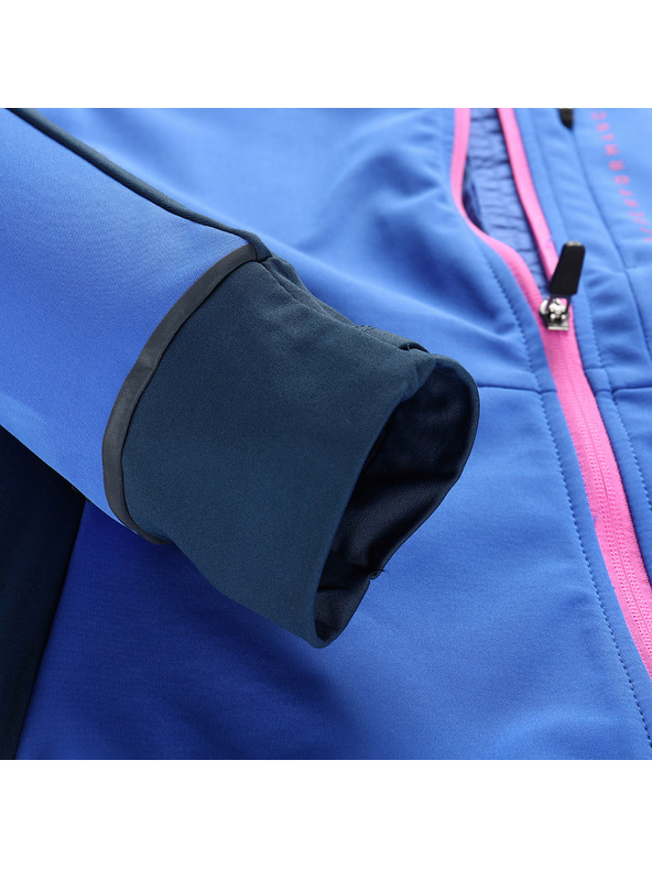 ALPINE PRO Dámská softshellová bunda s úpravou dwr ALPINE PRO UKEBA 2 dazzling blue