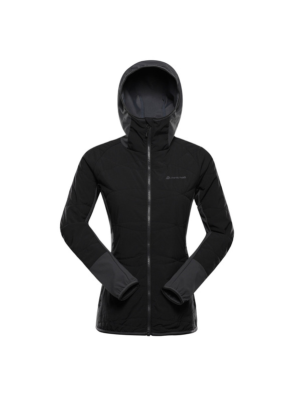 ALPINE PRO Dámská outdoorová bunda s dwr ALPINE PRO MORGENA black