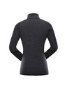 ALPINE PRO Dámská rychleschnoucí mikina ALPINE PRO ONNECA black