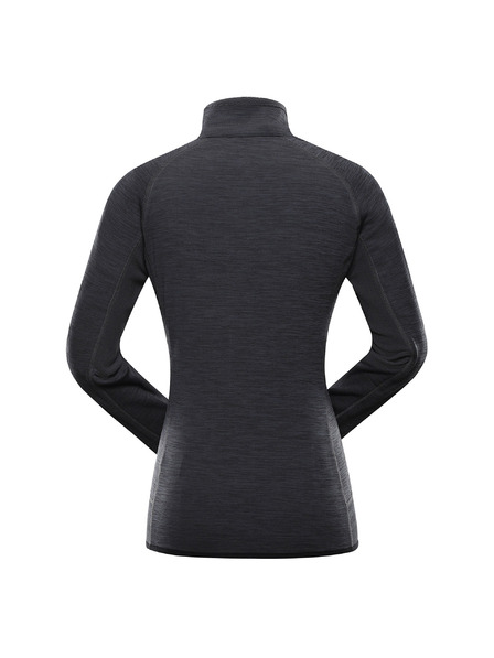 ALPINE PRO Dámská rychleschnoucí mikina ALPINE PRO ONNECA black