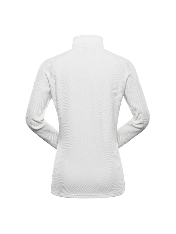 ALPINE PRO Dámská hřejivá mikina ALPINE PRO DOZERA 2 white