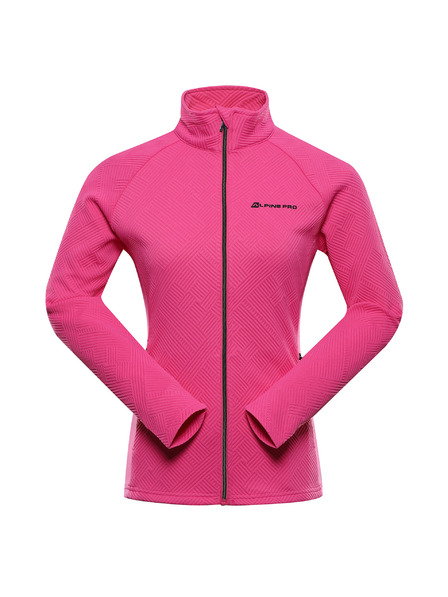ALPINE PRO Dámská hřejivá mikina ALPINE PRO DOZERA 2 fuchsia fedora