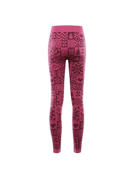 ALPINE PRO Dámské funkční prádlo - kalhoty ALPINE PRO LESSA fuchsia fedora