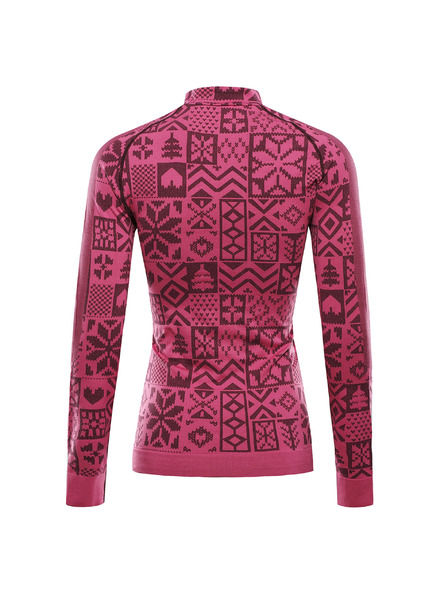 ALPINE PRO Dámské funkční prádlo - triko ALPINE PRO SEAMA fuchsia fedora