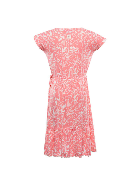 ALPINE PRO Dámské letní šaty ALPINE PRO DEREFA georgia peach varianta pb