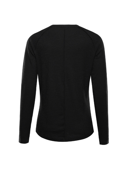 ALPINE PRO Dámské triko s dlouhým rukávem ALPINE PRO LERETA black