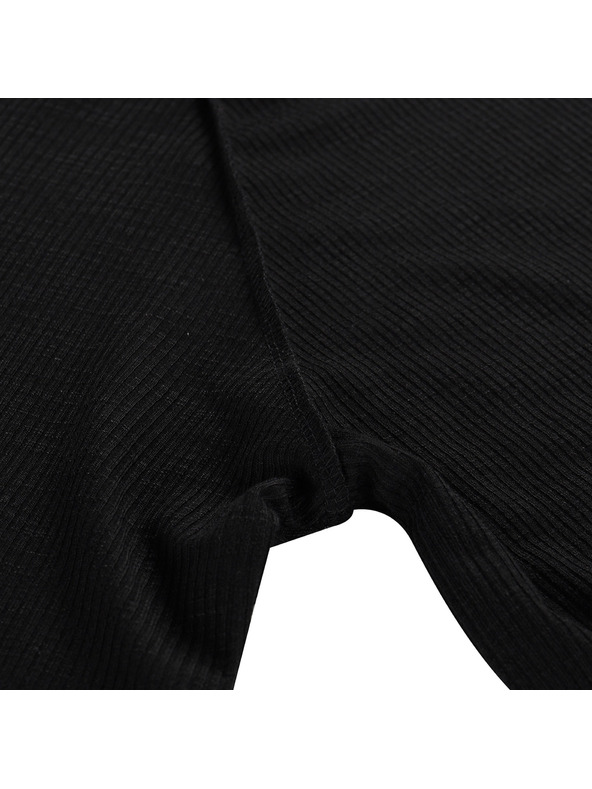 ALPINE PRO Dámské triko s dlouhým rukávem ALPINE PRO LERETA black