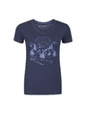 ALPINE PRO Dámské funkční triko s cool-dry ALPINE PRO GREMA 2 vintage indigo varianta pa