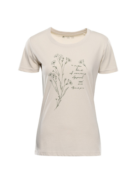 ALPINE PRO Dámské triko z organické bavlny ALPINE PRO TERMESA 3 moonbeam varianta pb