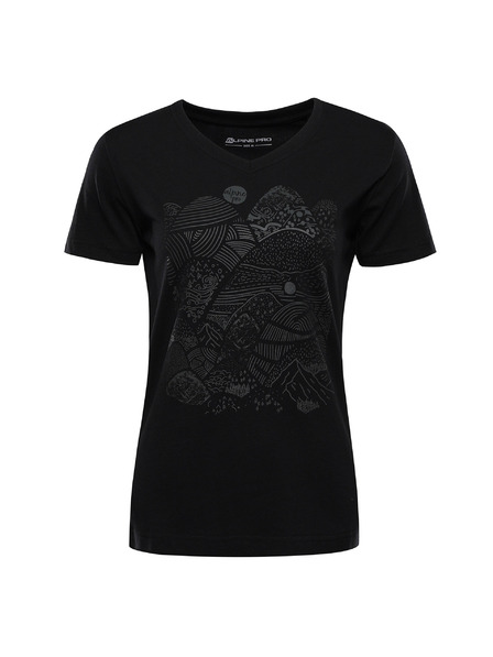 ALPINE PRO Dámské funkční triko s cool-dry ALPINE PRO GREMA 2 black varianta pb