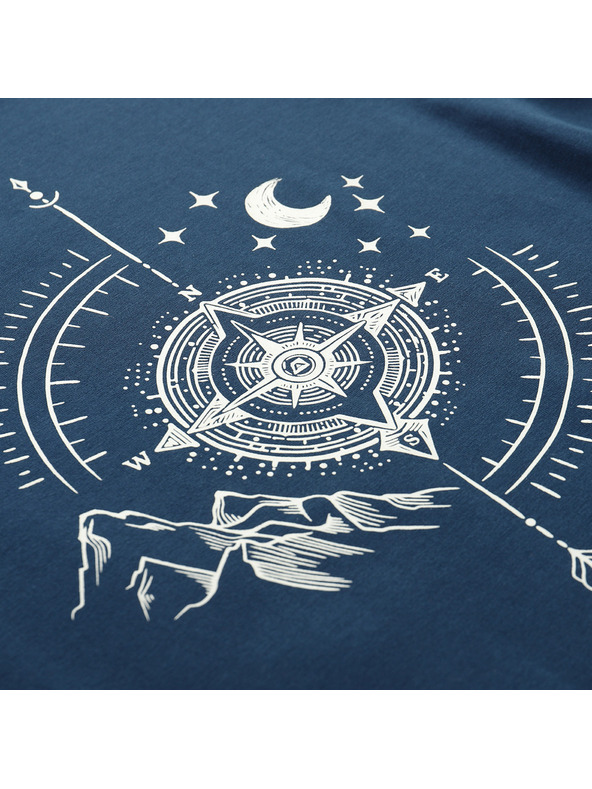 ALPINE PRO Dámské bavlněné triko ALPINE PRO MOROLA moonlit ocean varianta pb