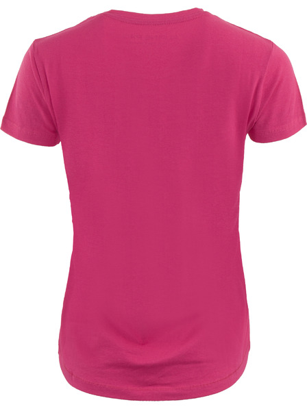 ALPINE PRO Dámské bavlněné triko ALPINE PRO BADENA cabaret