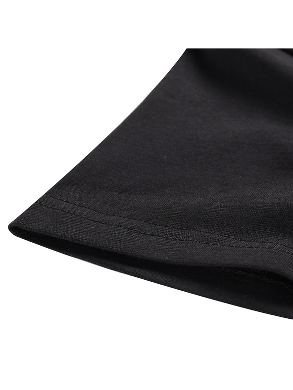 ALPINE PRO Dámské bavlněné triko ALPINE PRO MOROLA black varianta pa