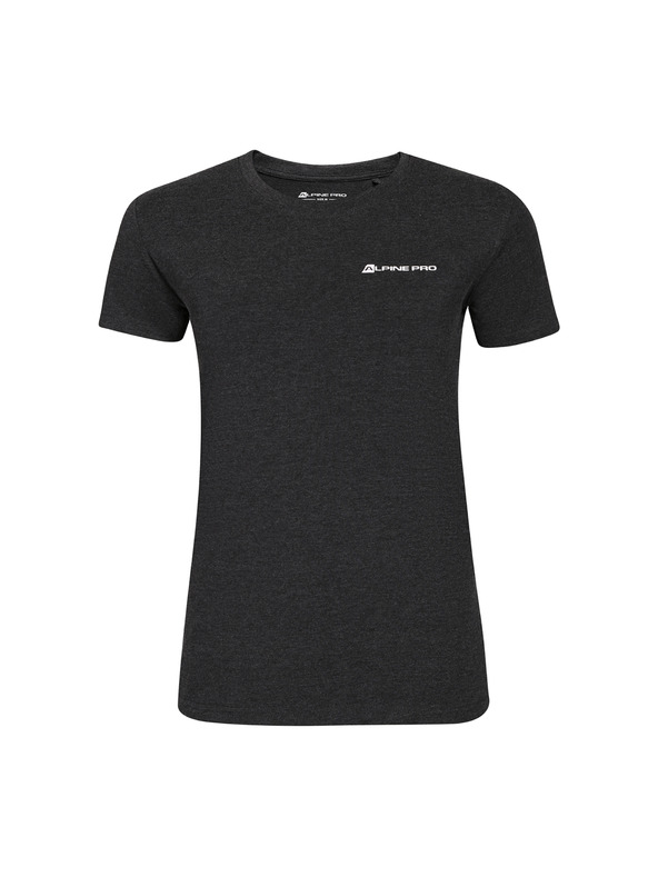 ALPINE PRO Dámské bavlněné triko s fine cotton ALPINE PRO FRABA black