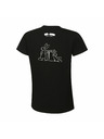 ALPINE PRO Dámské bavlněné triko bob a bobek ALPINE PRO BOBBA black