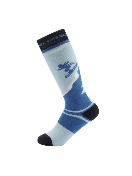 ALPINE PRO Dětské lyžařské podkolenky z merino wool ALPINE PRO SKYRO windsurfer