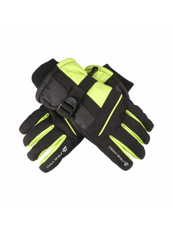 ALPINE PRO Dětské rukavice s membránou ptx ALPINE PRO LORDO 2 black
