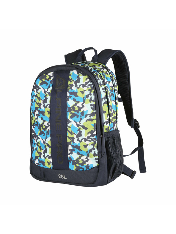 ALPINE PRO Dětský školní batoh se svítícím logem 25l ALPINE PRO NERAX mood indigo