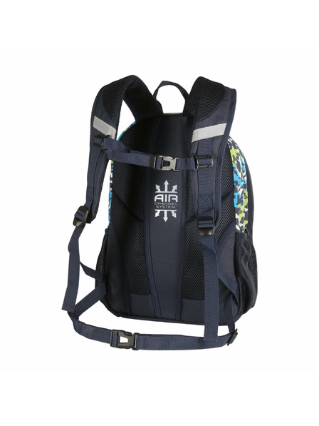 ALPINE PRO Dětský školní batoh se svítícím logem 25l ALPINE PRO NERAX mood indigo