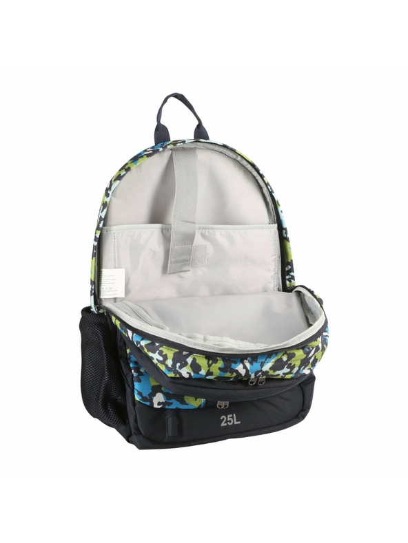 ALPINE PRO Dětský školní batoh se svítícím logem 25l ALPINE PRO NERAX mood indigo