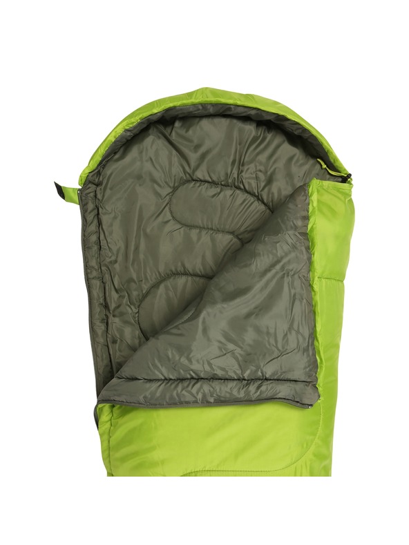 ALPINE PRO Dětský mumiový spací pytel ALPINE PRO MELO lime green