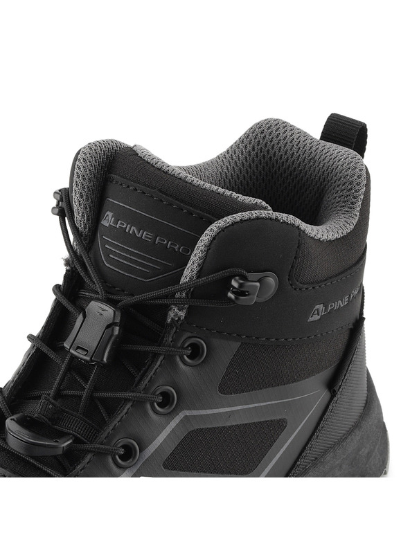 ALPINE PRO Dětská outdoorová obuv s ptx membránou ALPINE PRO MOTENO black