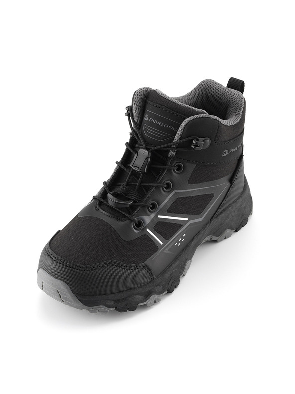 ALPINE PRO Dětská outdoorová obuv s ptx membránou ALPINE PRO MOTENO black