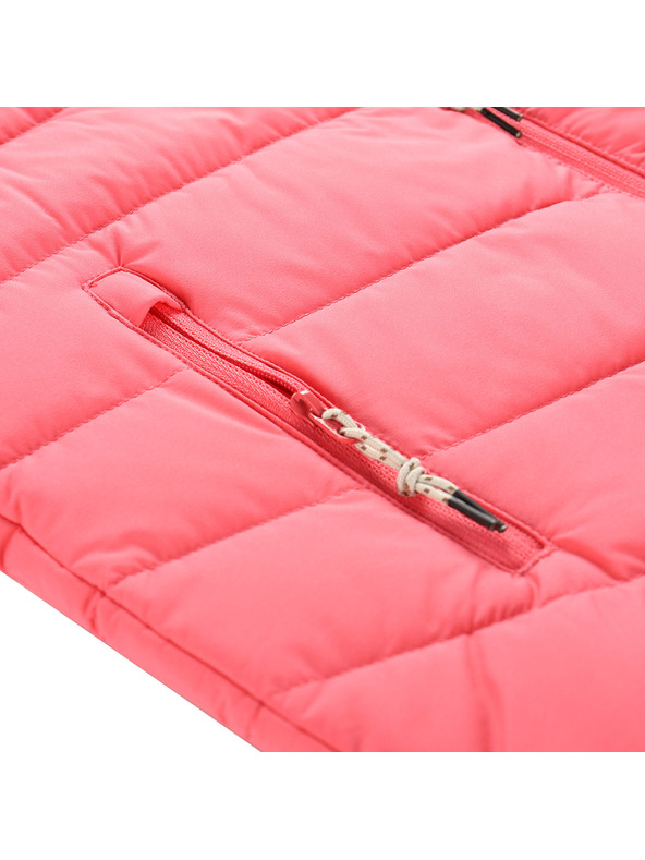 ALPINE PRO Dětská péřová bunda ALPINE PRO RETERO calypso coral