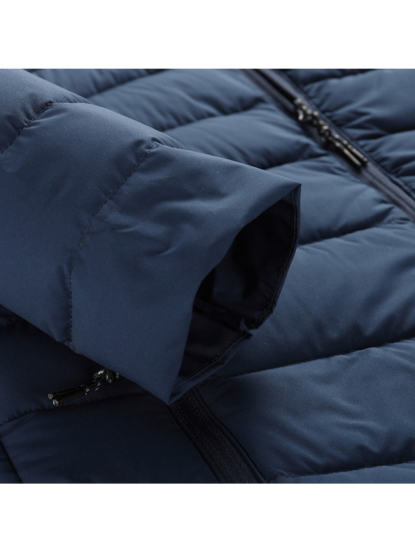 ALPINE PRO Dětská péřová bunda ALPINE PRO RETERO moonlit ocean