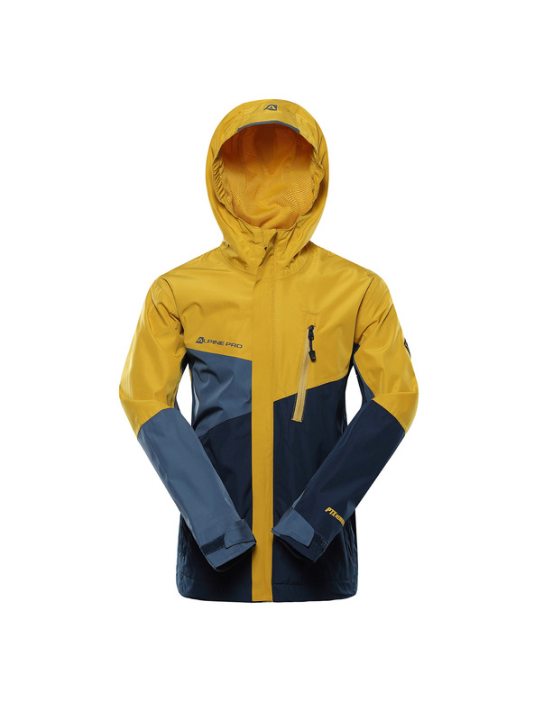 ALPINE PRO Dětská bunda s ptx mebránou ALPINE PRO NOREMO 3 lemon curry