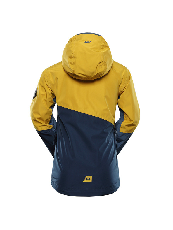 ALPINE PRO Dětská bunda s ptx mebránou ALPINE PRO NOREMO 3 lemon curry