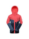 ALPINE PRO Dětská bunda s ptx mebránou ALPINE PRO NOREMO 3 calypso coral