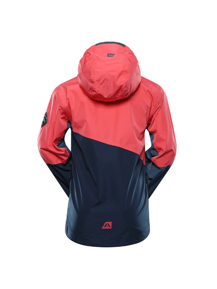 ALPINE PRO Dětská bunda s ptx mebránou ALPINE PRO NOREMO 3 calypso coral