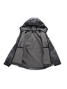 ALPINE PRO Dětská softshellová bunda s membránou ALPINE PRO EZORO black varianta pa