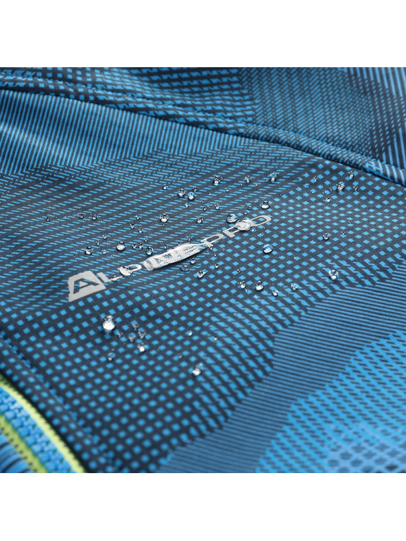 ALPINE PRO Dětská softshellová bunda s membránou ALPINE PRO EZORO brilliant blue varianta pa