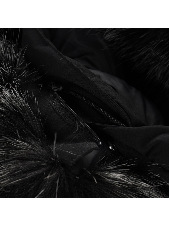 ALPINE PRO Dětská bunda s membránou ptx ALPINE PRO WERDO 2 black