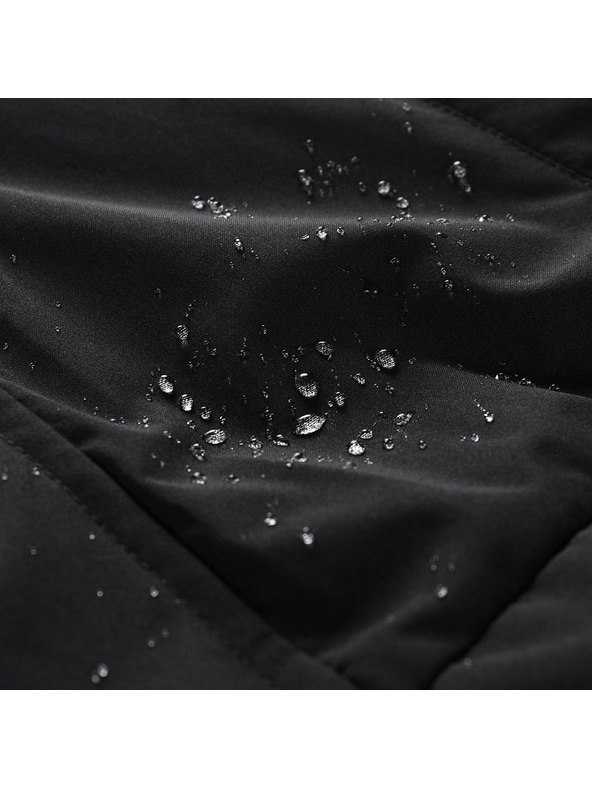 ALPINE PRO Dětská bunda s membránou ptx ALPINE PRO WERDO 2 black