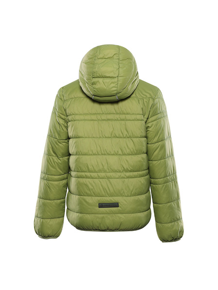 ALPINE PRO Dětská oboustranná bunda hi-therm ALPINE PRO DOUWO turtle green varianta pe