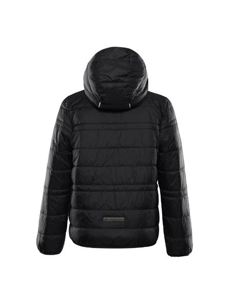 ALPINE PRO Dětská oboustranná bunda hi-therm ALPINE PRO DOUWO black