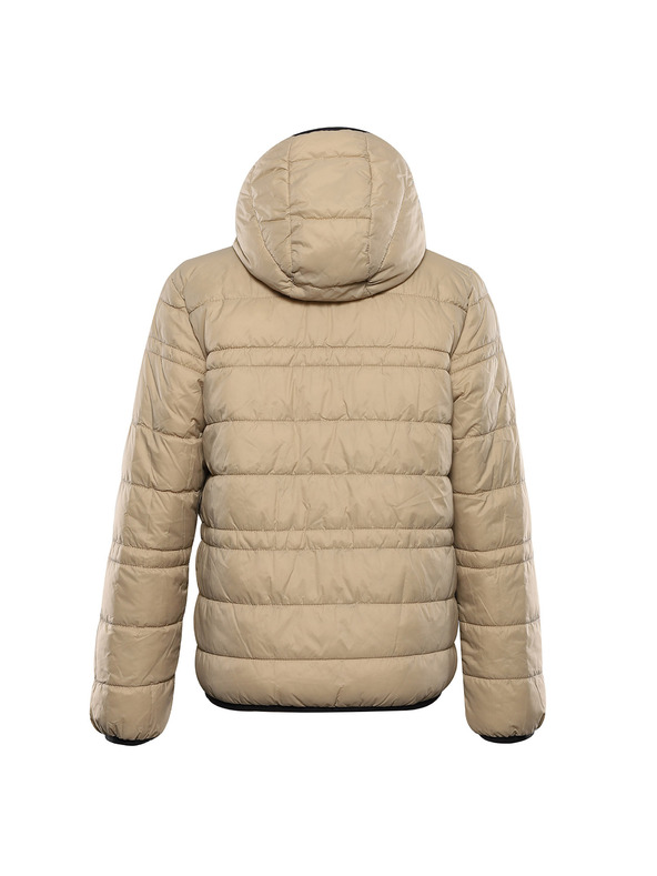 ALPINE PRO Dětská oboustranná bunda hi-therm ALPINE PRO DOUWO black