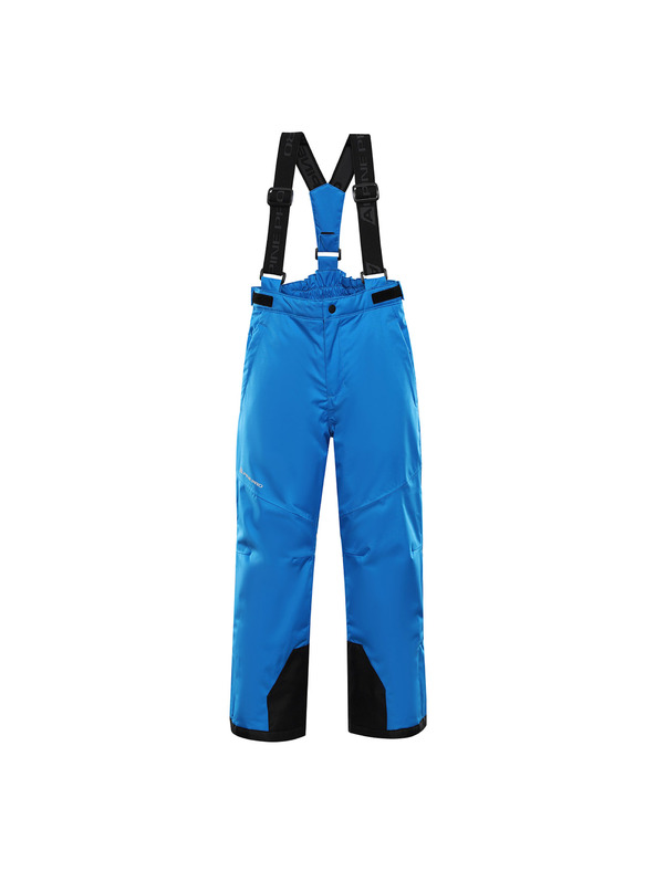 ALPINE PRO Dětské lyžařské kalhoty s membránou ptx snow ALPINE PRO EDESO 2 electric blue lemonade
