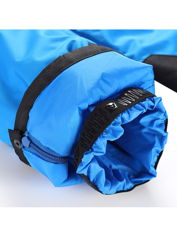 ALPINE PRO Dětské lyžařské kalhoty s membránou ptx snow ALPINE PRO EDESO 2 electric blue lemonade