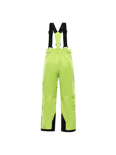 ALPINE PRO Dětské lyžařské kalhoty s membránou ptx snow ALPINE PRO EDESO 2 acid lime