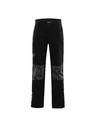 ALPINE PRO Dětské softshellové kalhoty - vodoodpudivá úprava ALPINE PRO ATEMO black