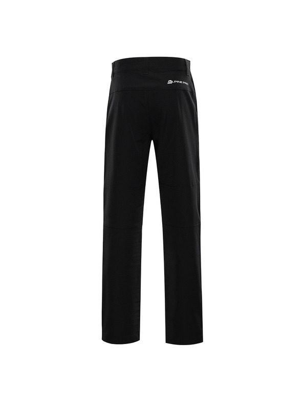 ALPINE PRO Dětské softshellové kalhoty - vodoodpudivá úprava ALPINE PRO ATEMO black