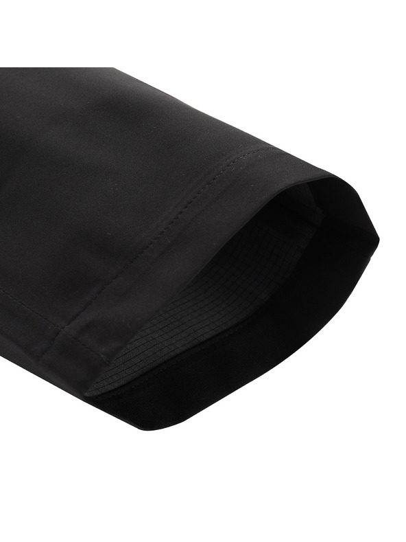 ALPINE PRO Dětské softshellové kalhoty - vodoodpudivá úprava ALPINE PRO ATEMO black