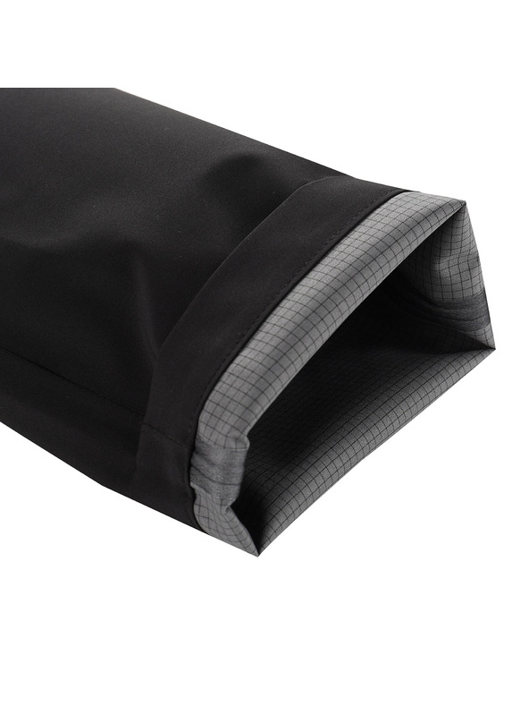 ALPINE PRO Dětské softshellové kalhoty - vodoodpudivá úprava ALPINE PRO ATEMO black