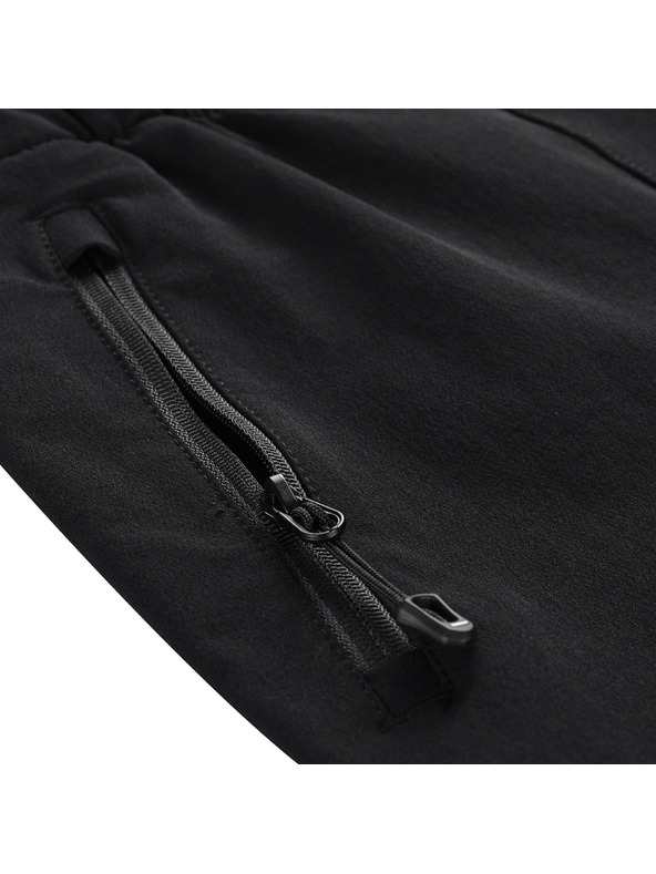 ALPINE PRO Dětské kalhoty s vodoodpudivou úpravou dwr ALPINE PRO HURFO 2 black