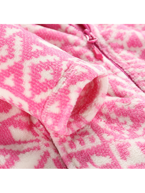 ALPINE PRO Dětská fleecová mikina se supratherm ALPINE PRO EFLINO fuchsia fedora varianta pa